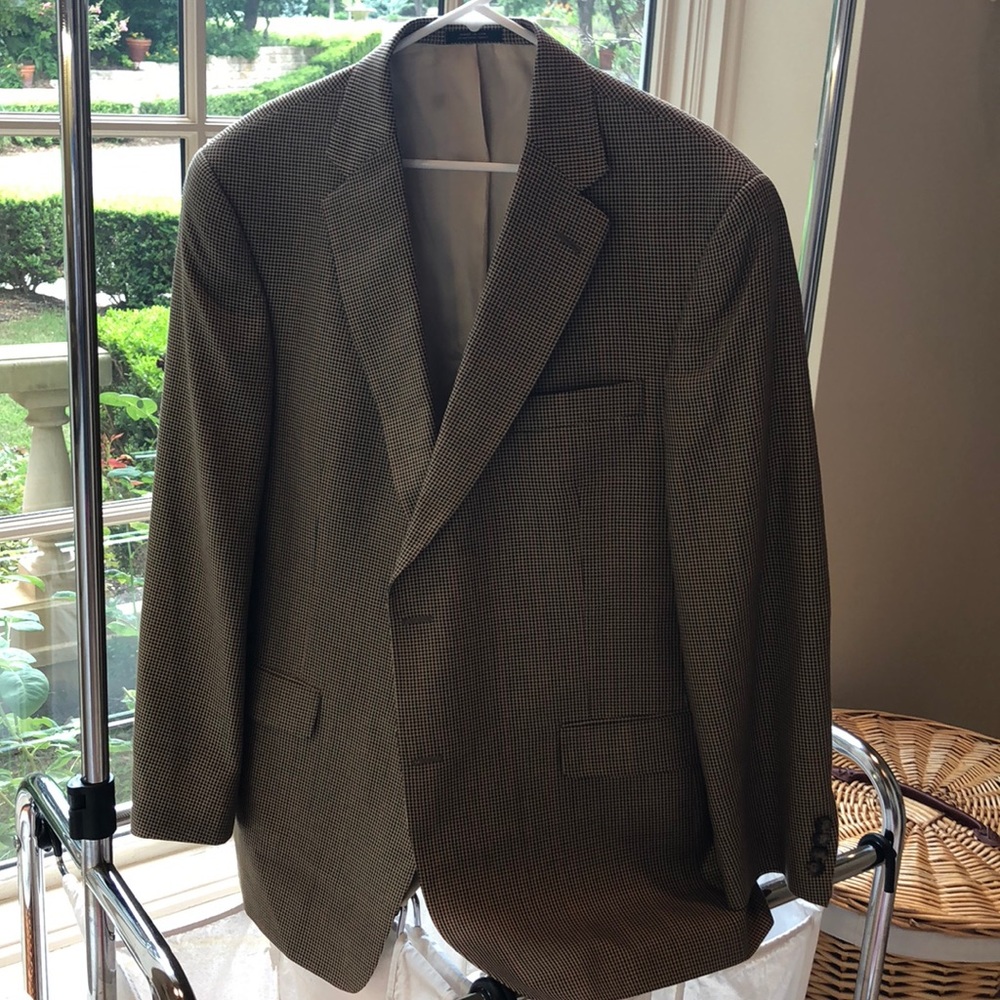 Hart Schaffner Marx gold trumpeter